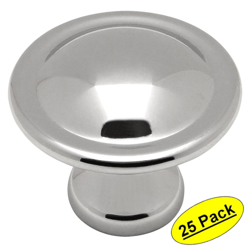 *25 Pack* Cosmas Cabinet Hardware Polished Chrome Knobs - #4539CH