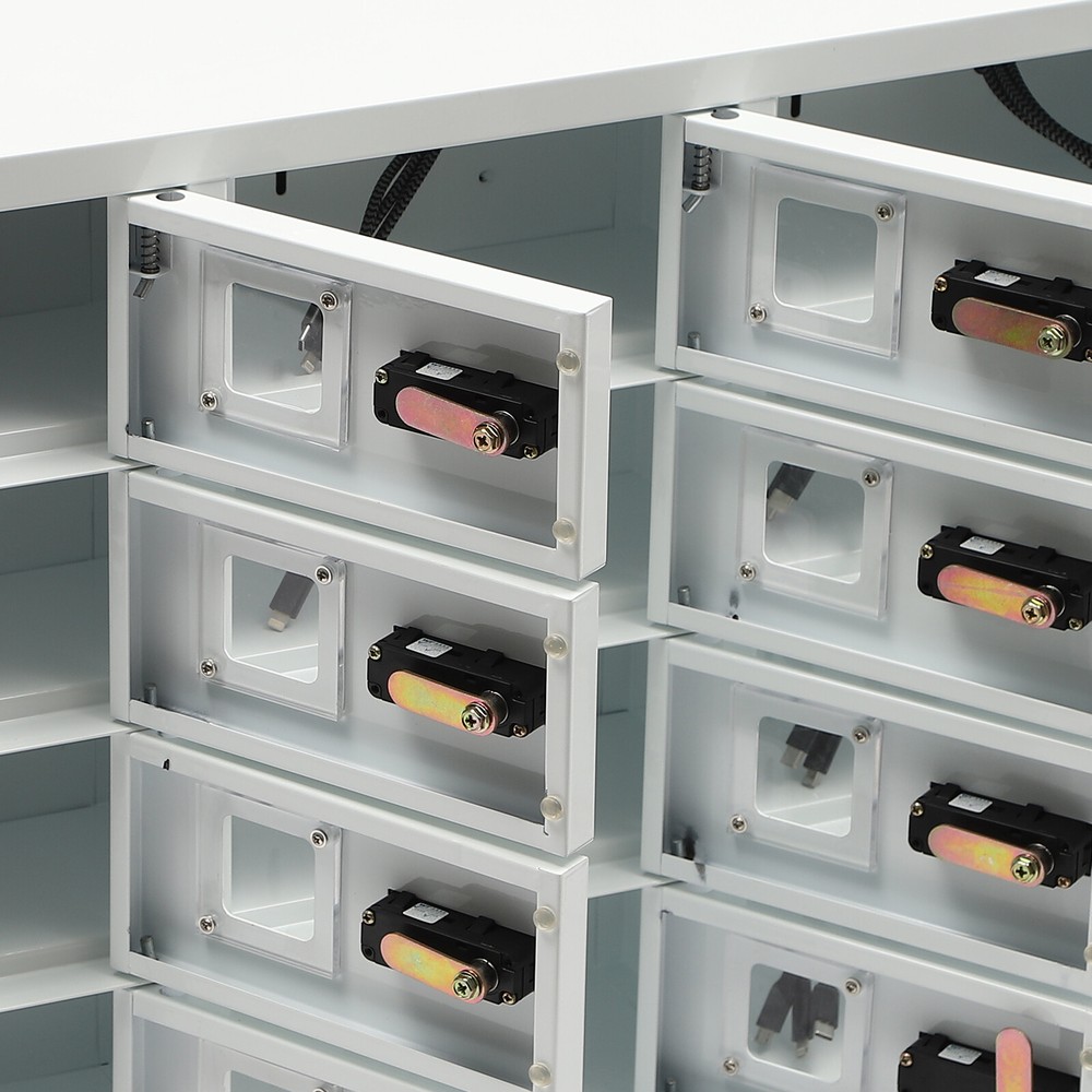 Cellphone Locker Cellphone Charging Station Combination Lock iPad Mini Storage