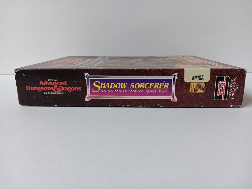 Amiga Advanced Dungeons & Dragons Shadow Sorcerer Computer Software Tested/Works