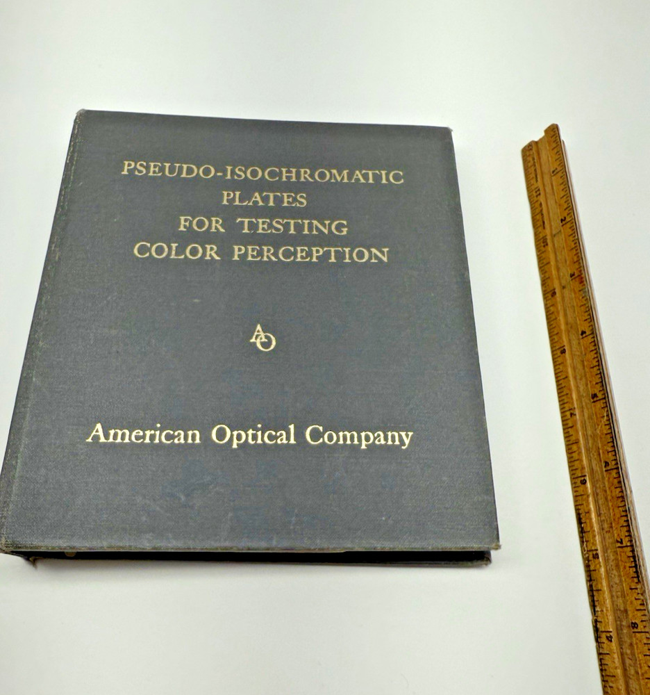 Pseudo-IsoChromatic Plates for Testing Color Perception 1965 Beck