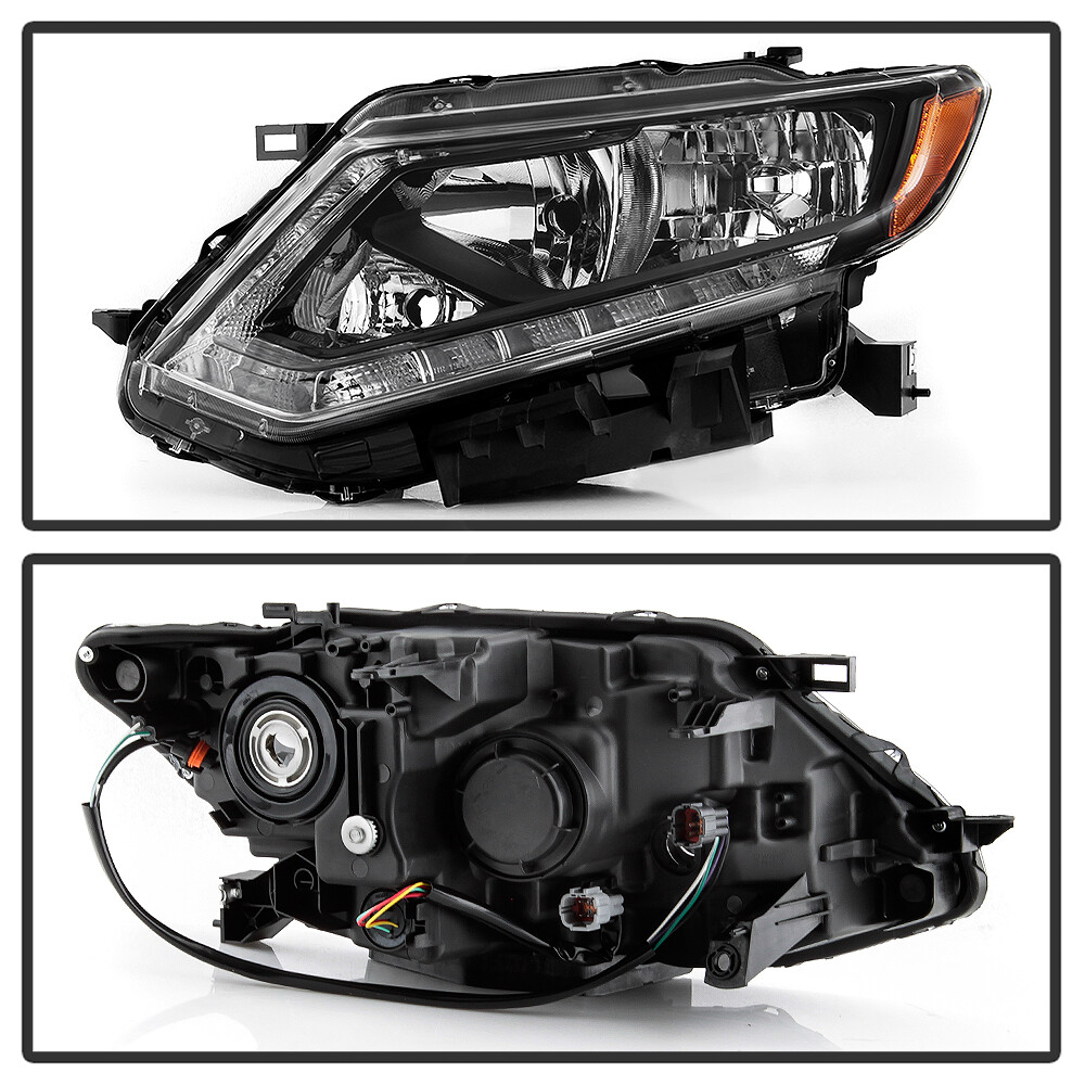 For 2014 2015 2016 Rogue Halogen w/LED DRL Headlight Light Lamp Left Driver Side