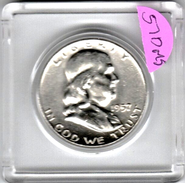 BU 57D FRANKLIN HALVES AWESOME