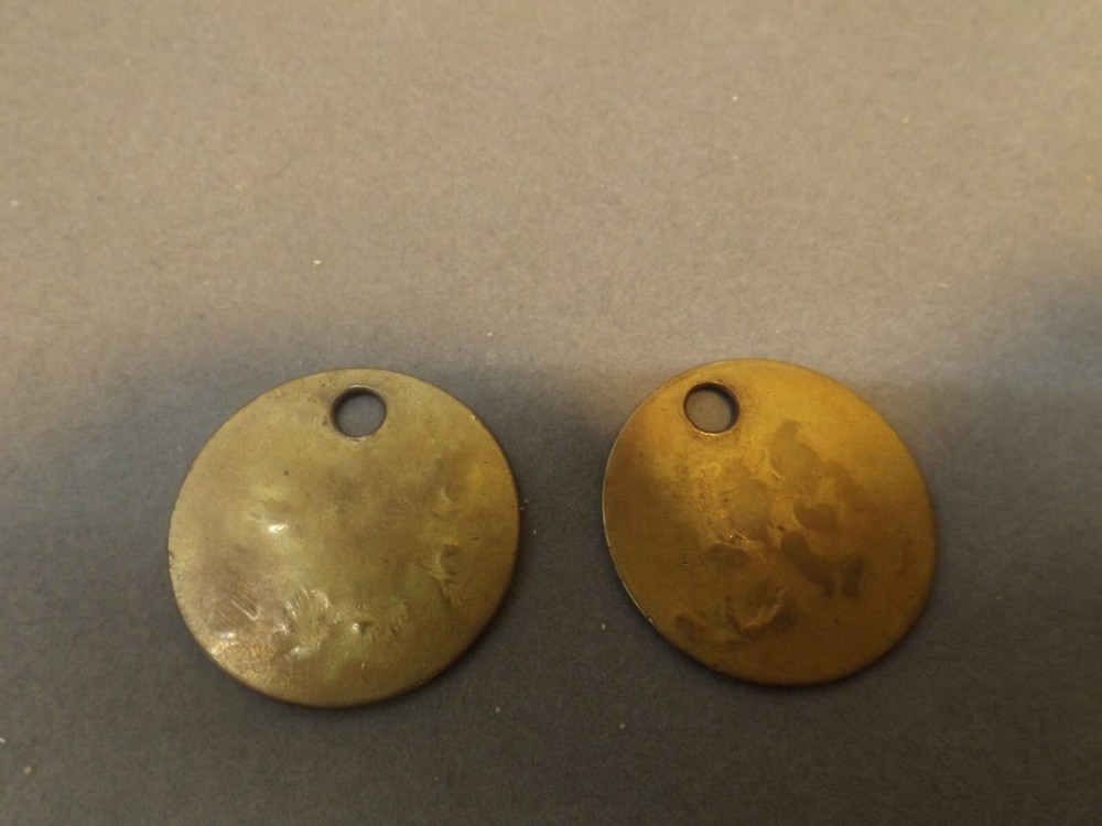 WORLD WAR I DOG TAGS