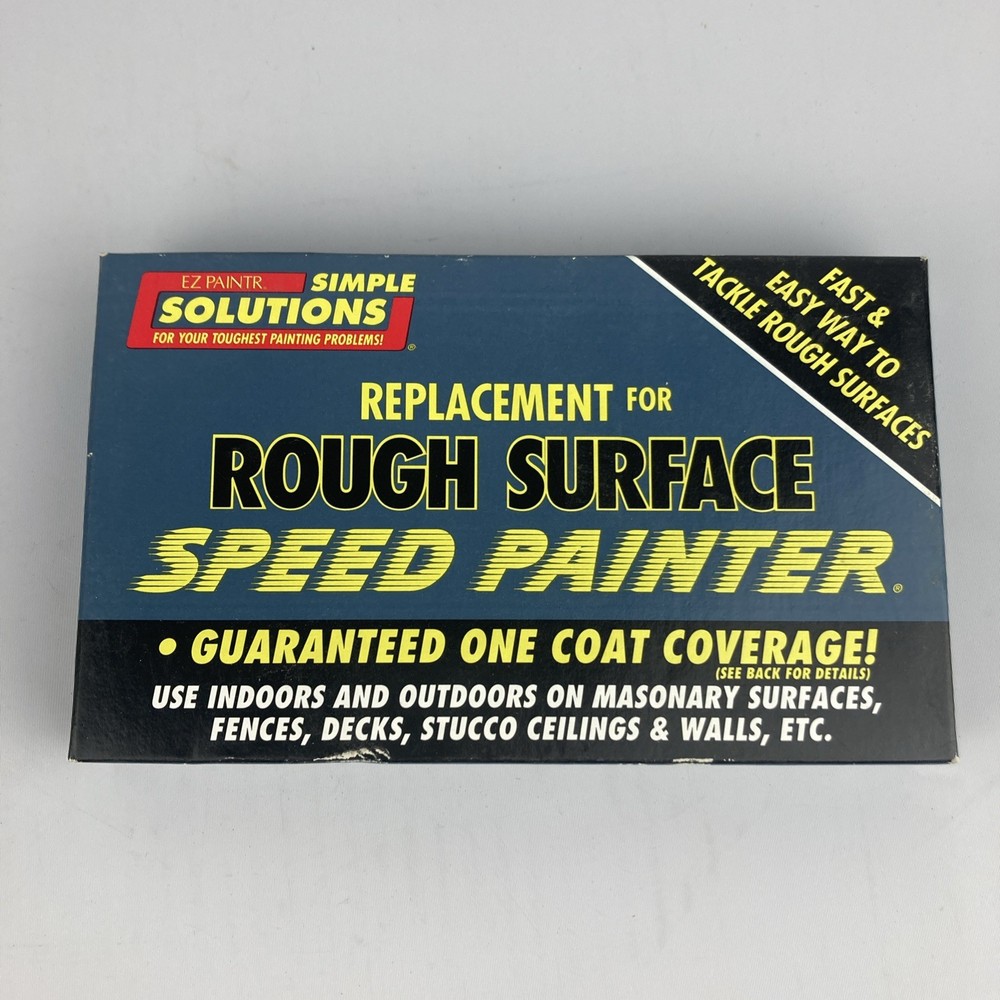 4 X EZ Paintr Simple Solutions Speed Painter Replacement Pads Interior Rough