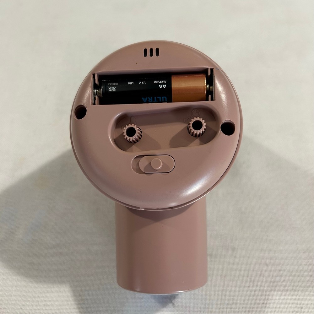 Ikea Bondtolvan Pink Analog Alarm Clock