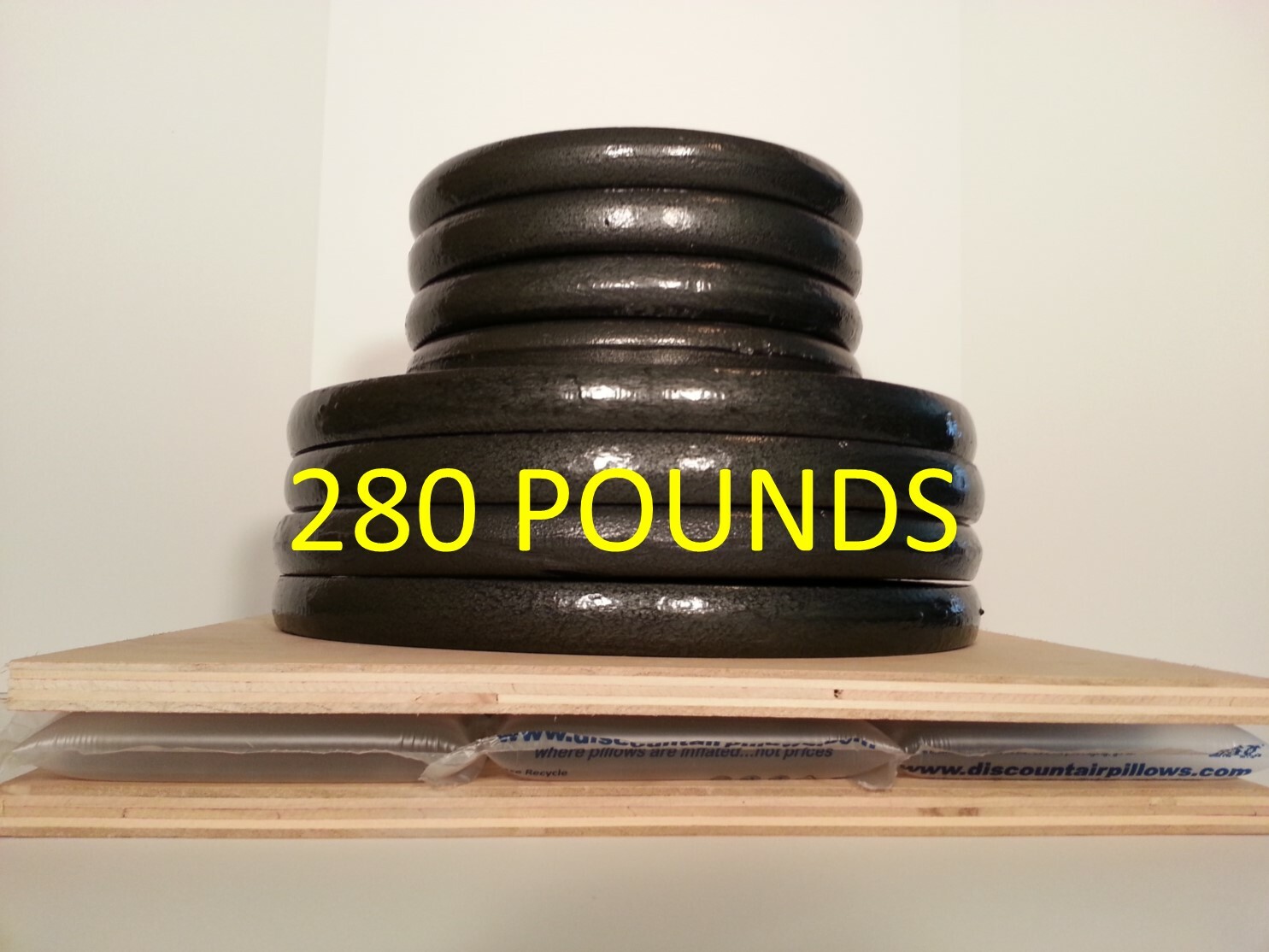 4x8 air pillows 40 GALLON void fill packaging shipping packing peanuts cushion