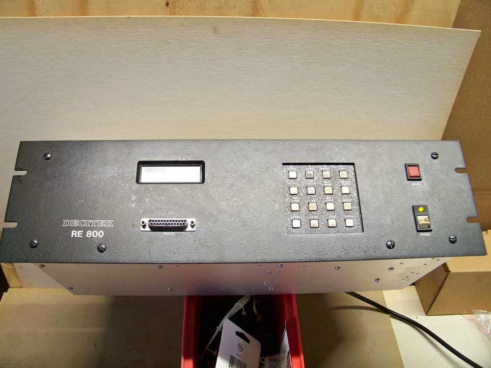 Decitek RE800 Model 134C CNC Tape Reader Emulator Fully Functional