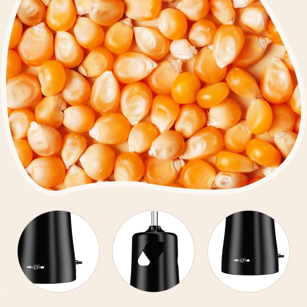 Corn Sheller Machine, Corn Peel Multifunction Portable Thresher Peeling for Hand
