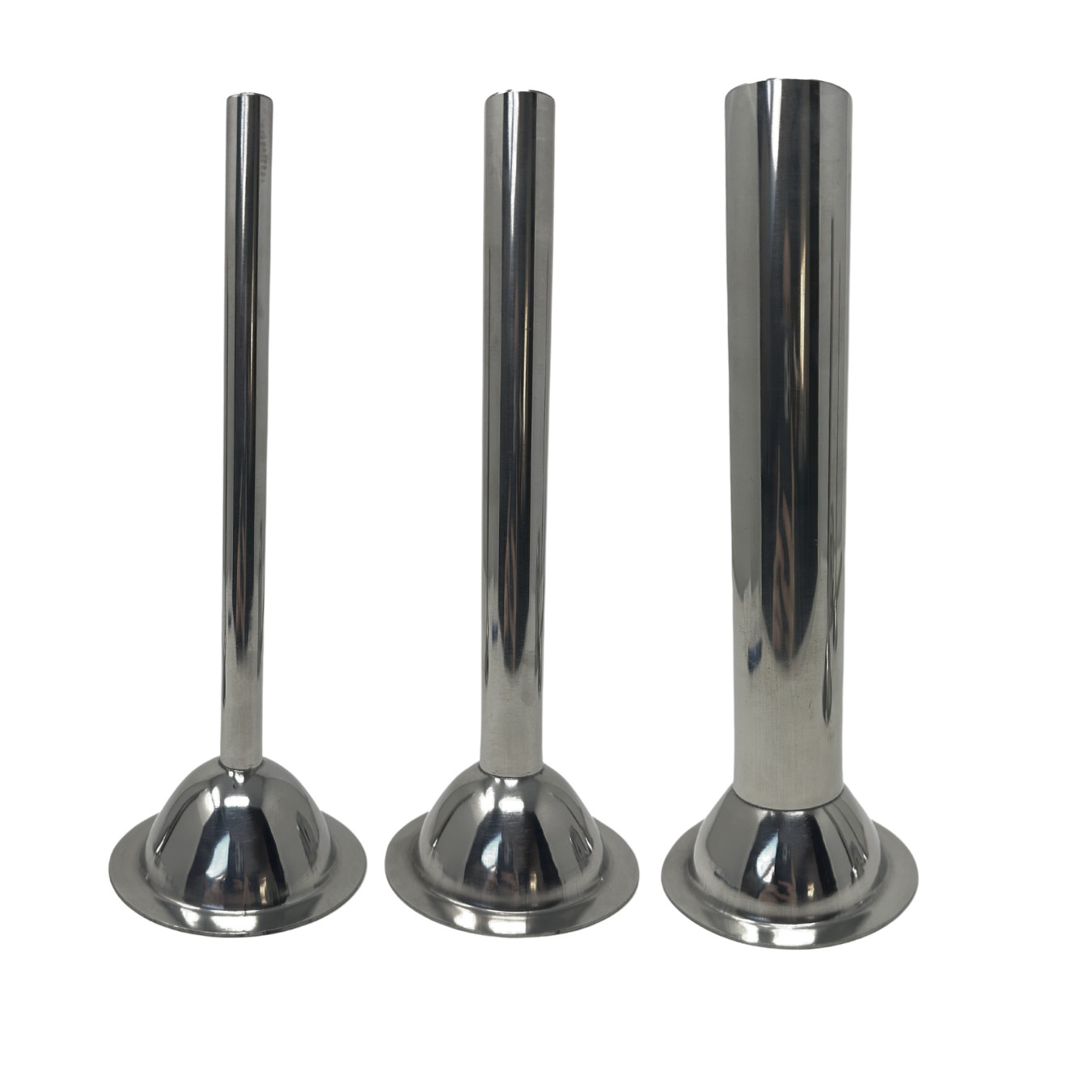 #12,#22,#32 Heavy Duty Stainless Steal Meat Grinder Funnel Sausage Stuffing Tube