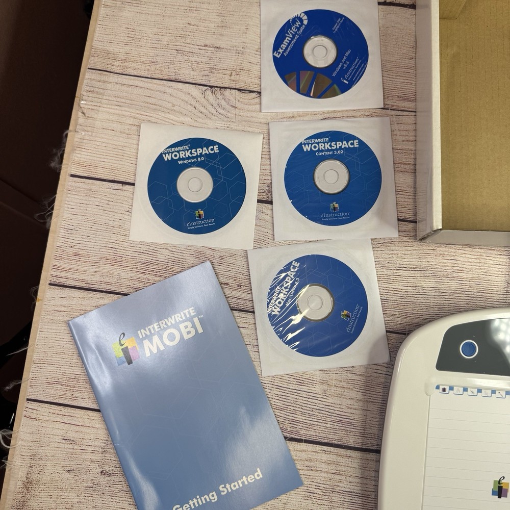 eInstruction IP501 Interwrite MOBI Digitizer Tablet Pad with USB & Pen Stylus