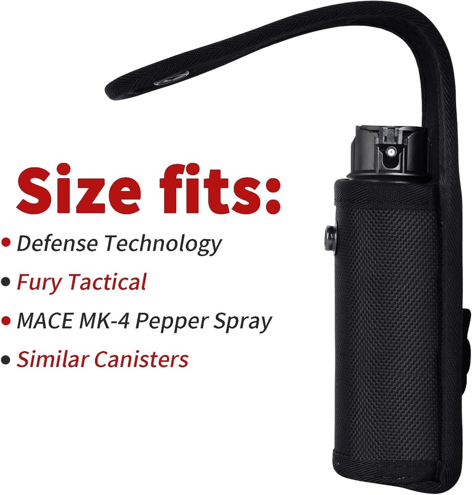 Belt Pouch for Pepper Spray Canisters