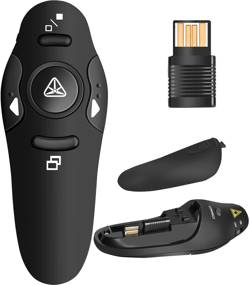 Presentation Remote Clicker Wireless Presenter for PowerPoint Presentation Re...