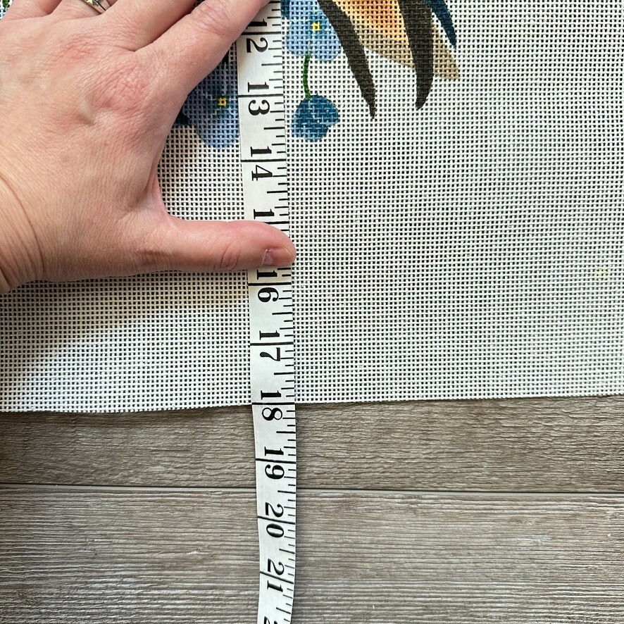 Vintage Barn Swallow Needlepoint Canvas, Single Sheet