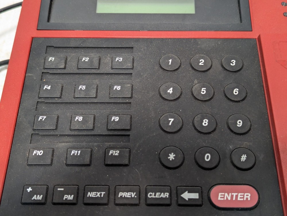 Kronos 480F Ethernet Time Clock, only two come with power cords