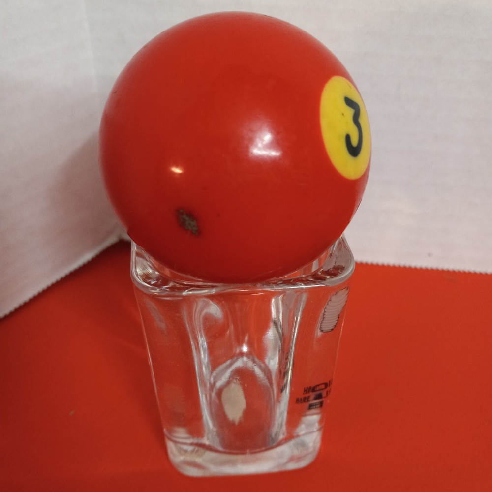 Vintage Number 3 Pool Ball Replacement Billiard 
