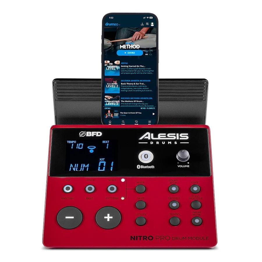 NEW Alesis Nitro PRO Drum Module w Cable Snake/Power Adapter - Machine Brain