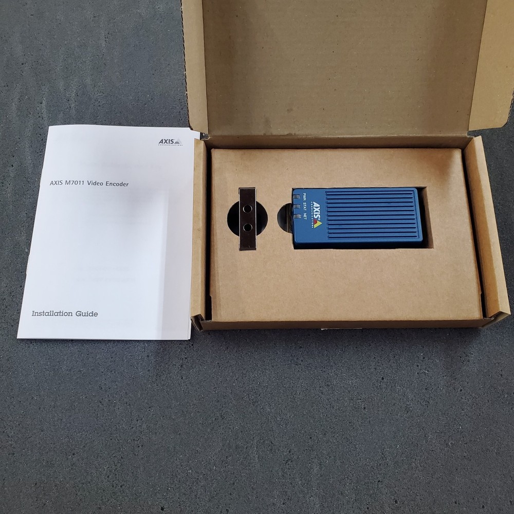 Axis M7011 Video Encoder Blue New