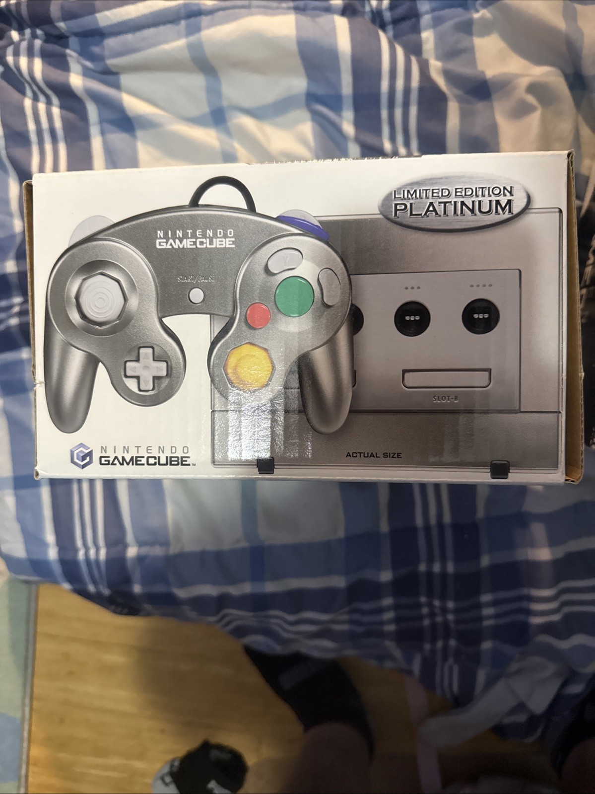 Mario Kart Double Dash And Nintendo GameCube Silver Boxes Only (good Condition)