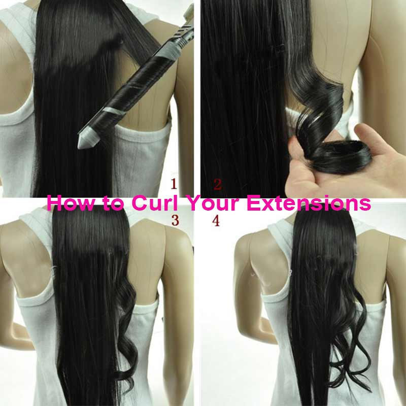 Real 100% Claw Wrap Around Ponytail Clip In Pony Tail Remy Human Hair Extensions