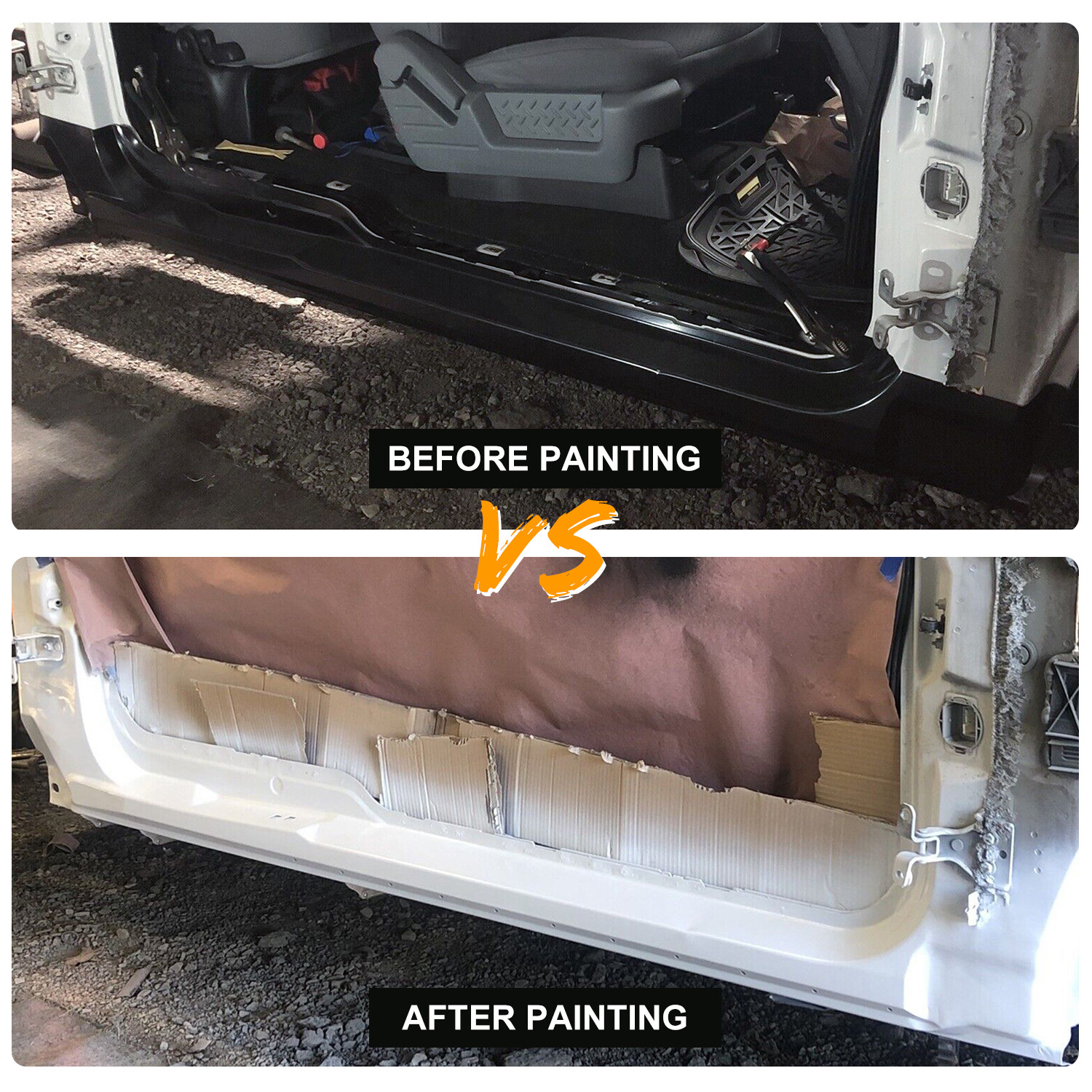 For 2009-2014 Ford F150 Pickup Truck Super / Extended Cab OE Style Rocker Panel