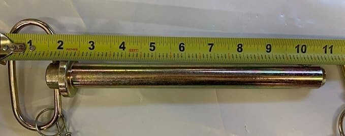Lot of 2 Goliath 7/8" Tractor Hitch Pin with Chain ~ HP78WC
