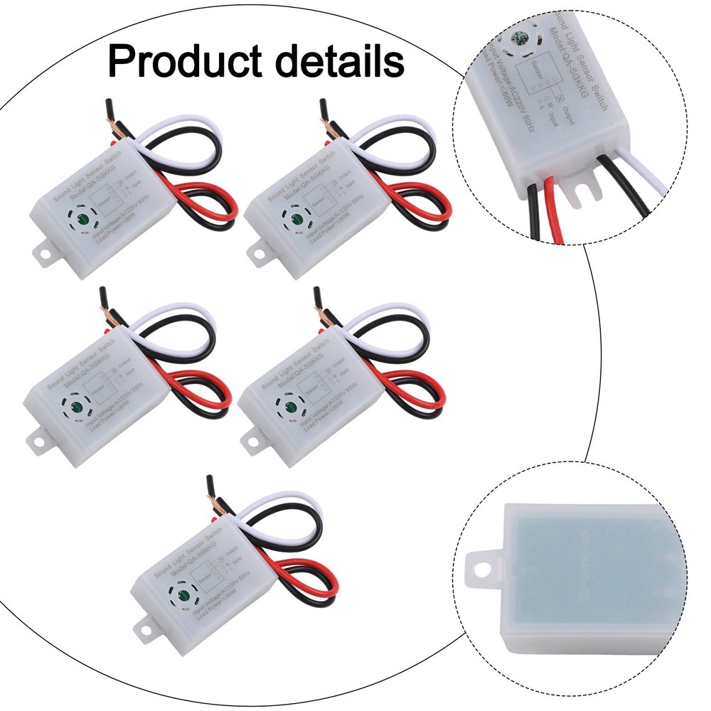 Sound Control Sensor Fire Prevention Sound Sensor Switch Two In Two Outs