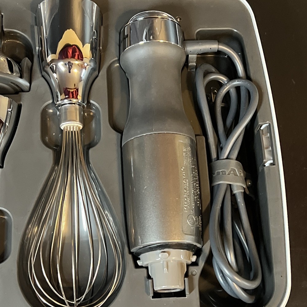 KitchenAid Immersion Hand Blender with Attachments and Case
