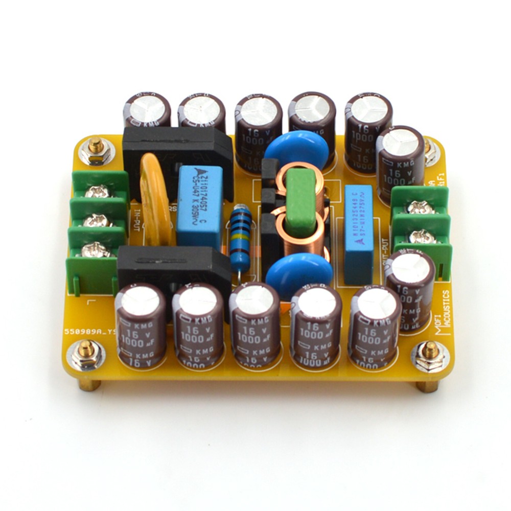 1pc HiFi AC Power Line Single EMI Filter Module 660W Version Kit DIY