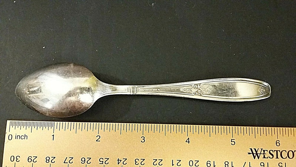 International Ambassador silverplate 6" teaspoon