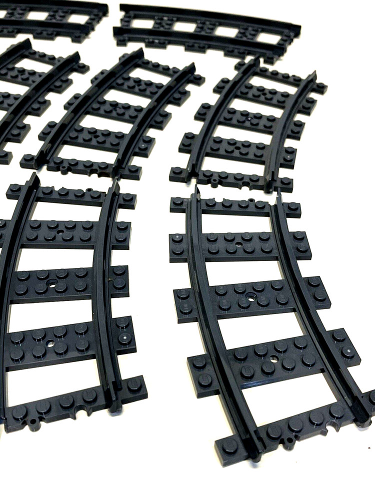 LEGO 10 x Curve Train Tracks