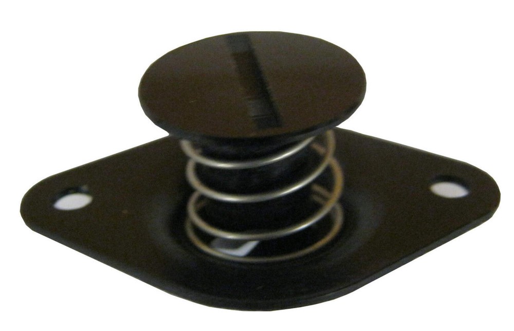Quarter Turn Self Ejecting Button 7/16 Black .450