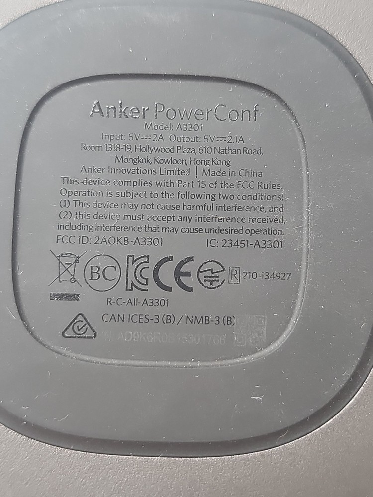 Anker A3301Z11 Audio Conferencing Wireless Bluetooth