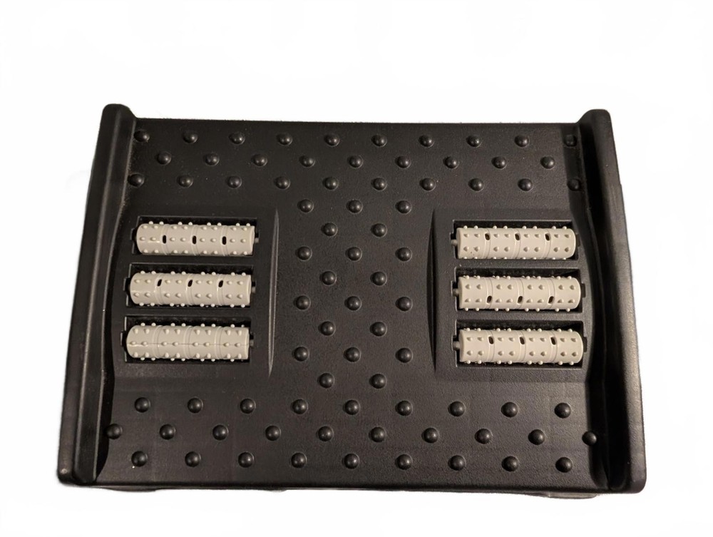Ergonomic Under-desk Footrest | Black - Plastic