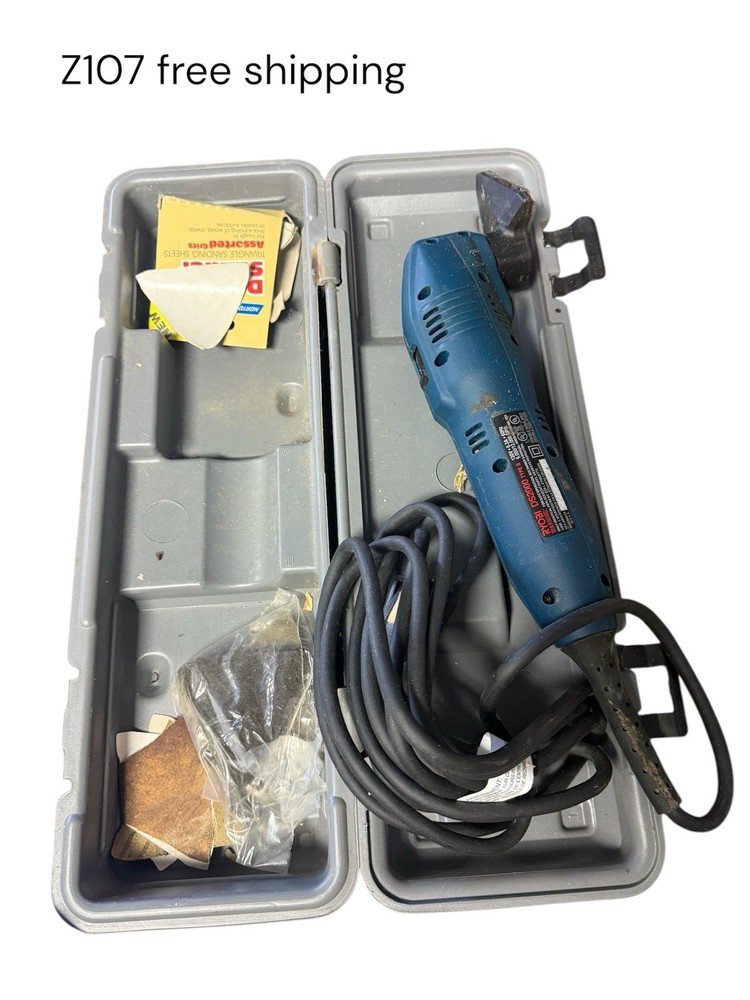 Ryobi DS-2000 • Detail Sander Good Condition in Original Case