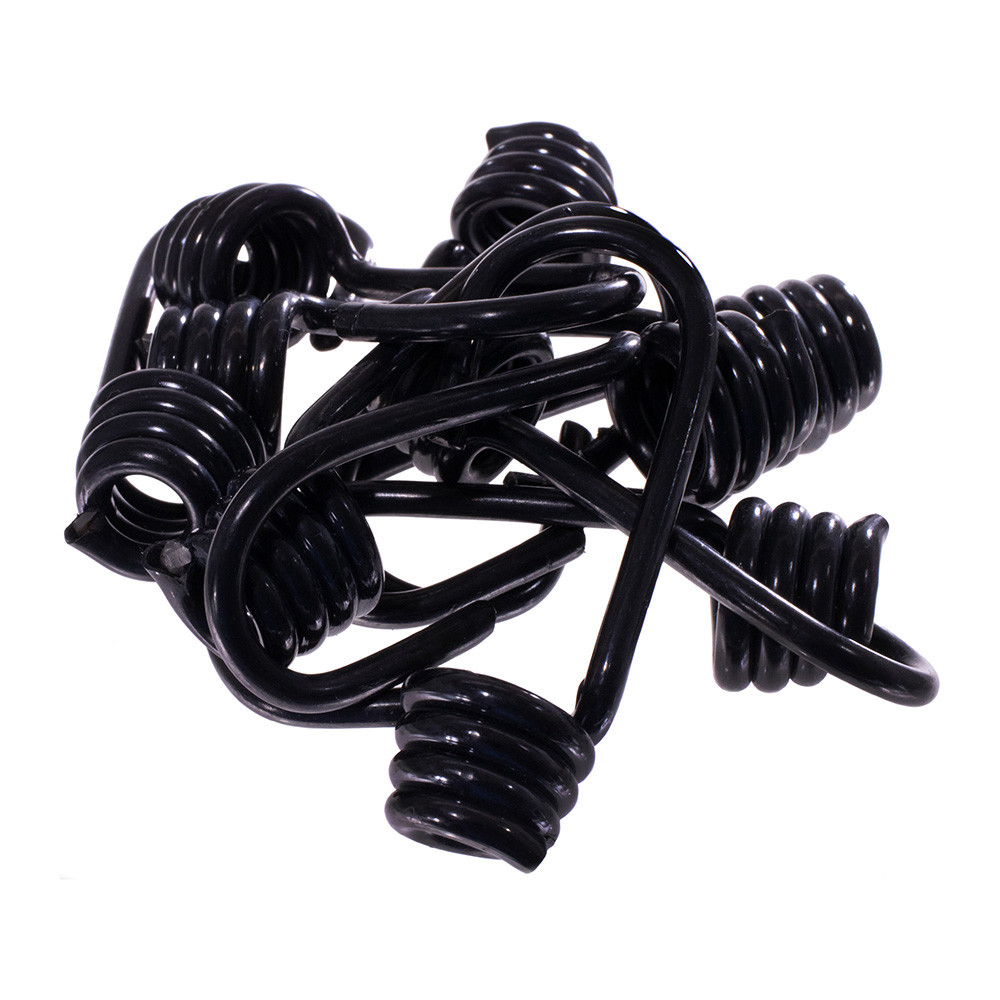 Wire Cord Hooks for Customized Elastic Stretch Bungee Shock Cord Straps 10 Pack
