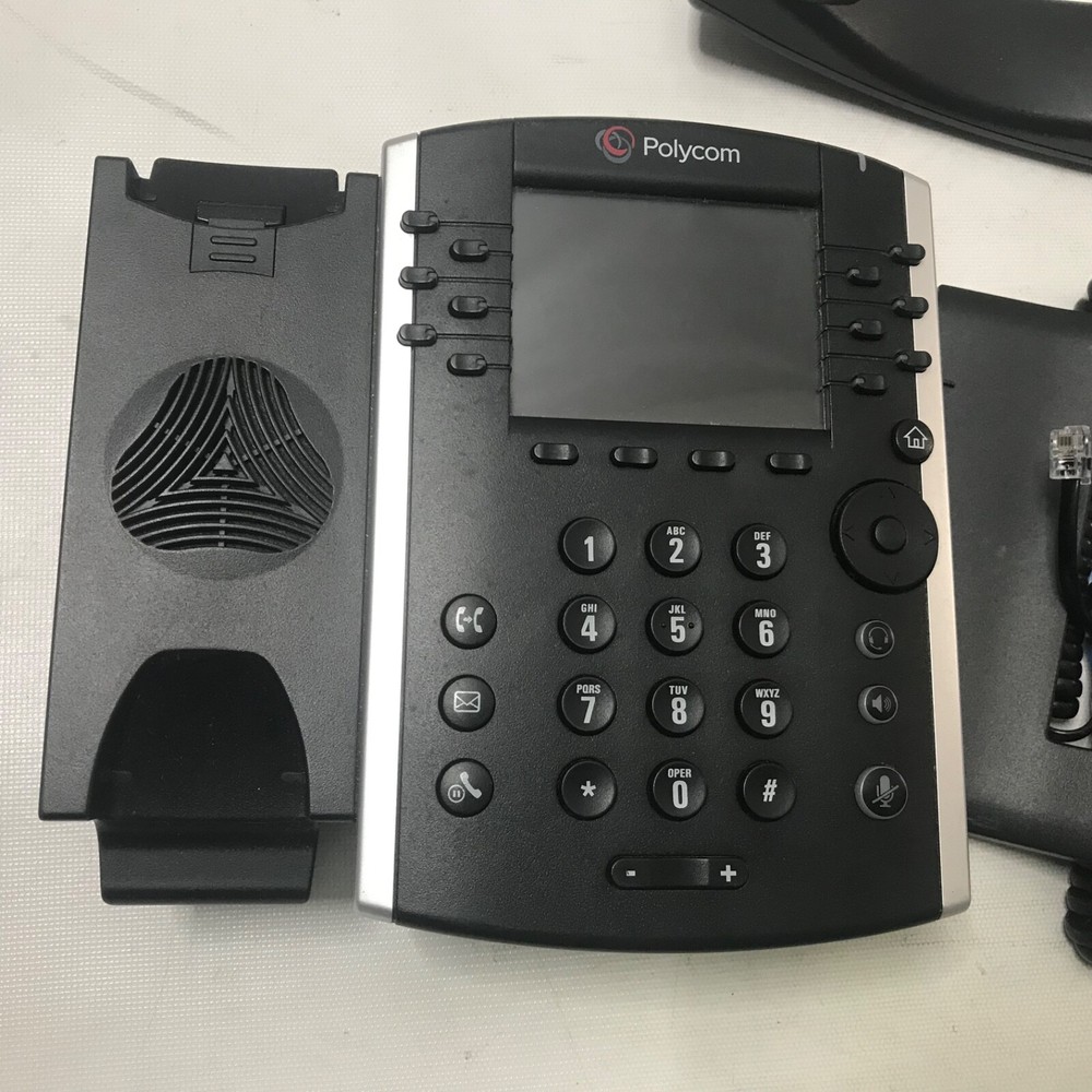 Polycom VVX 401 Corded 12 Line PoE Phone System