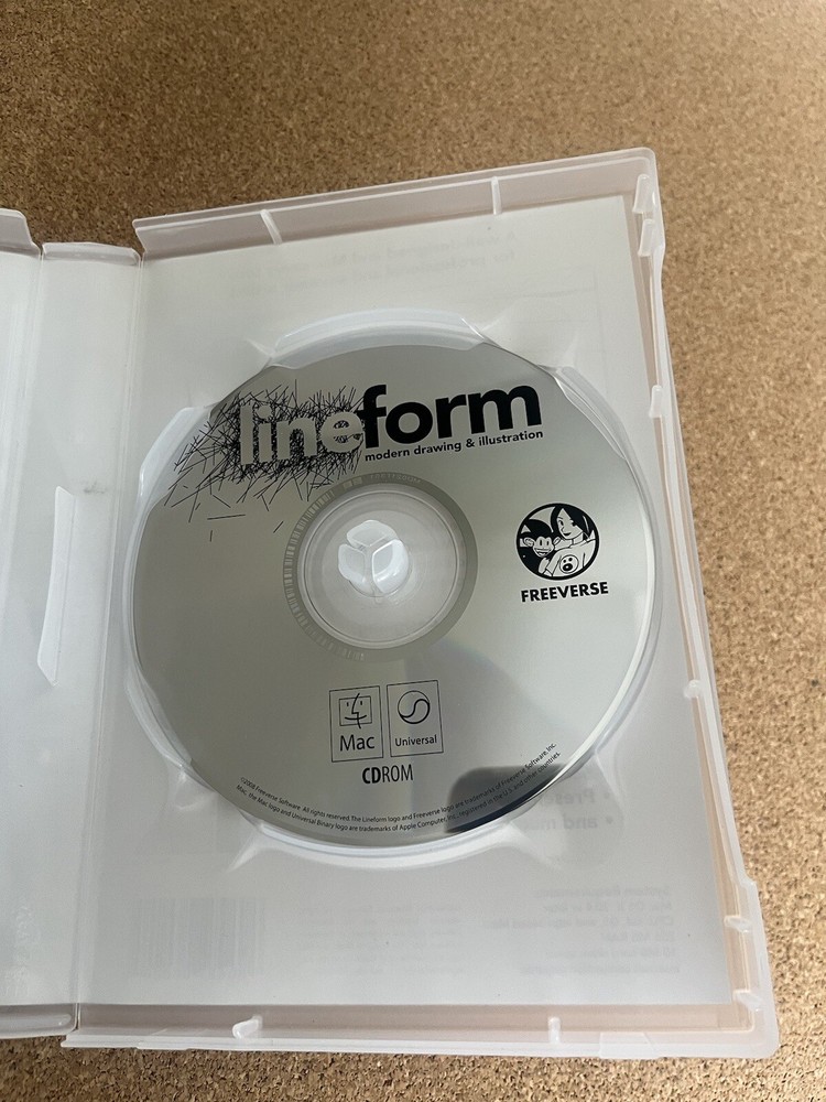 Lineform Modern Drawing And Illustration Universal Mac CD ROM