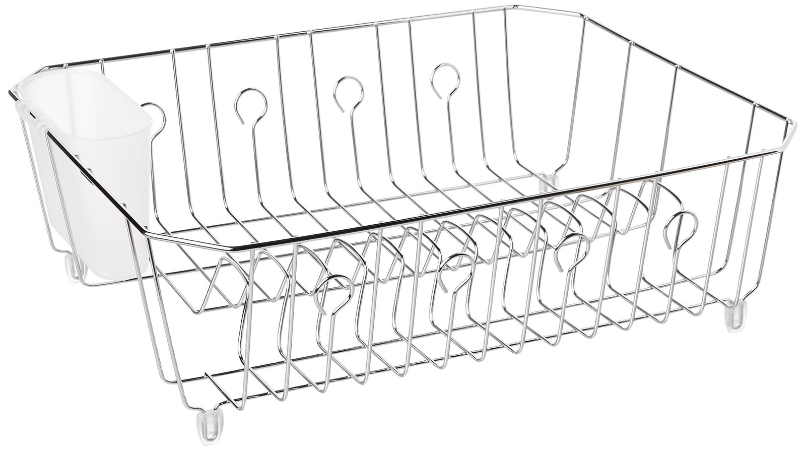 Rubbermaid Large Chrome Dish Drainer Rack 6032-AR-CHROM – New