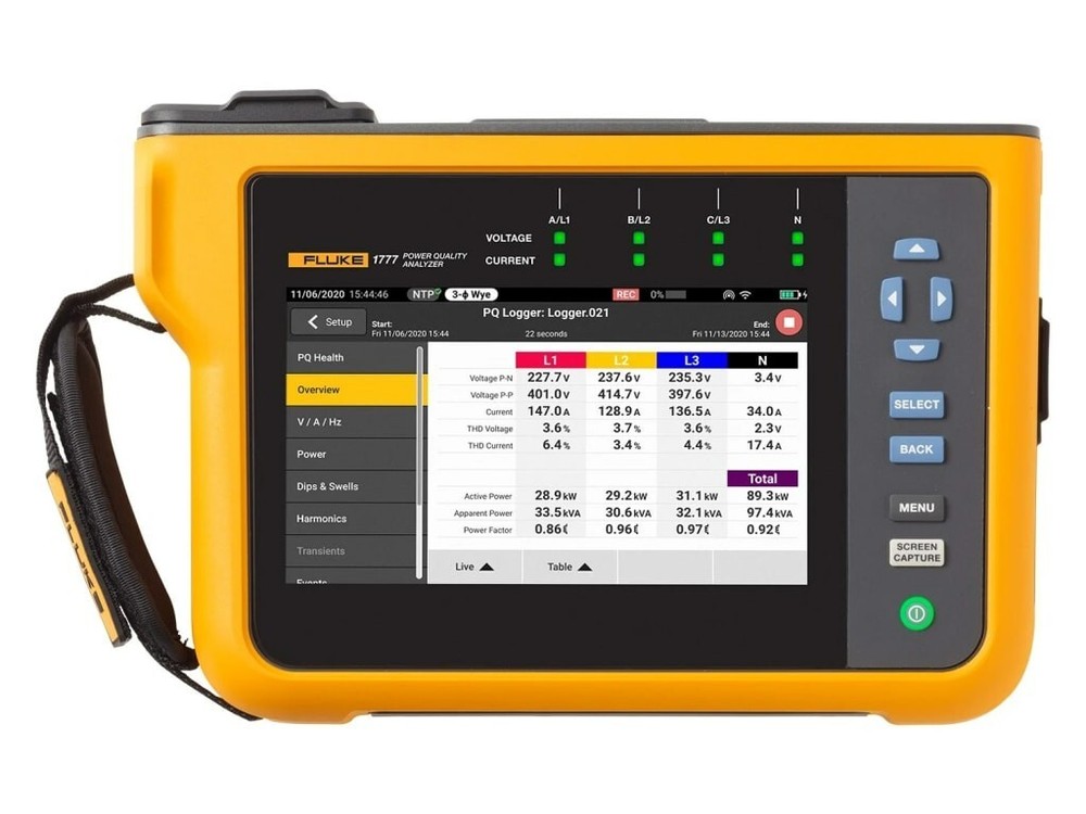 Fluke 1773 - Three-Phase Power Quality Analyzer