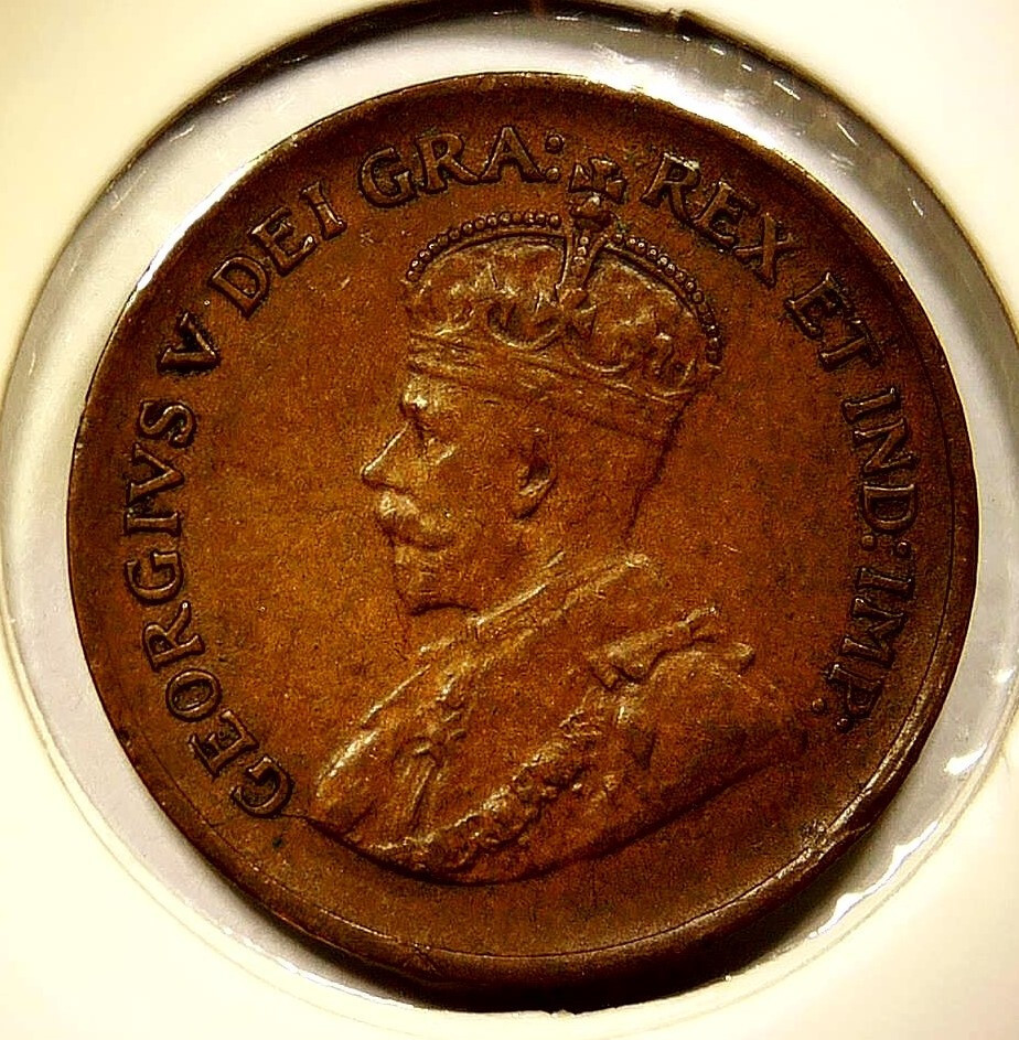 1932 Canada Small Cent King George V