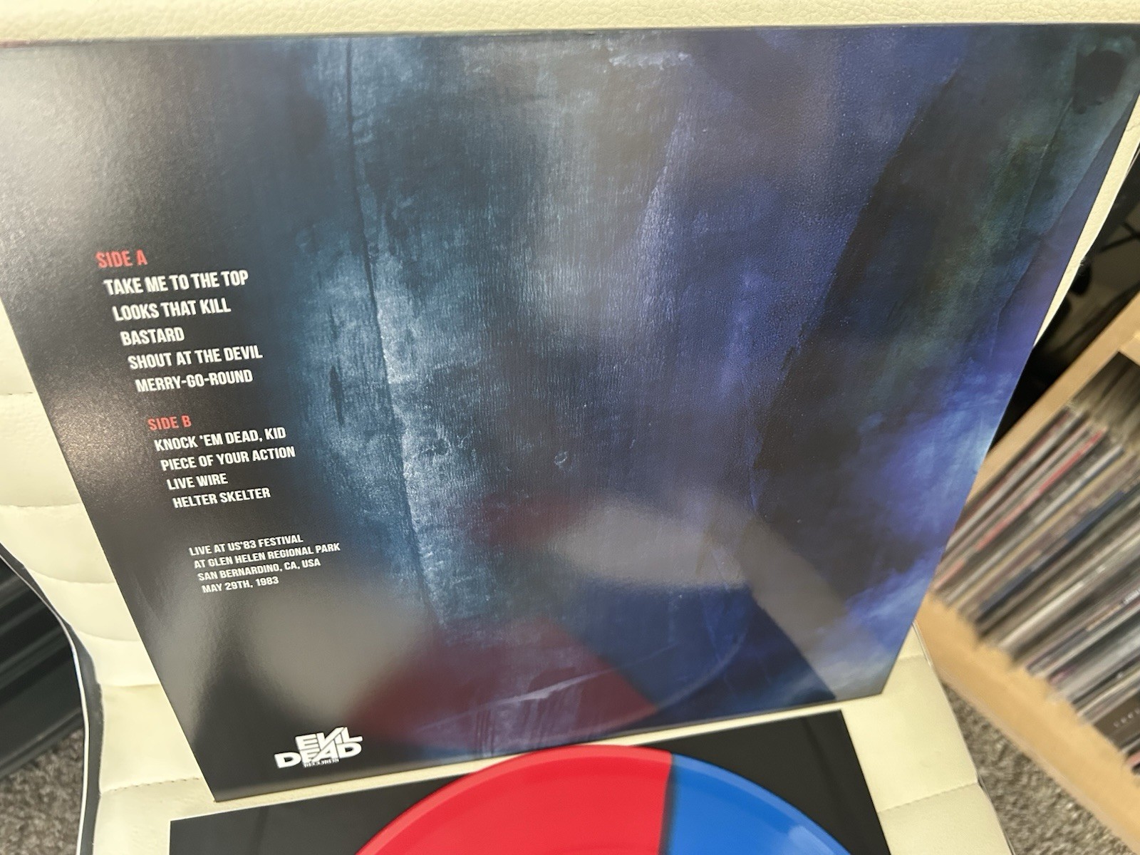 motley crue vinyl US festival 83 Vinyl Live