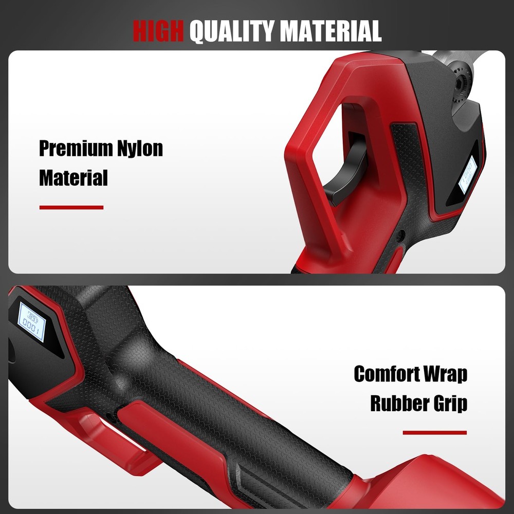 (Upgraded Version) Electric Pruning Shears, Large 2.75 inch Cutting Diameter ...