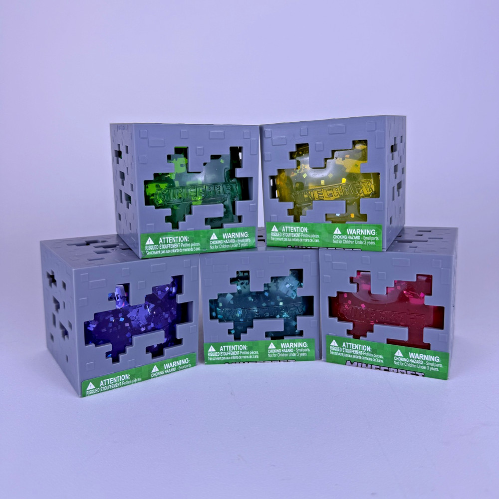 *NEW* Minecraft Jelly Cube Squishy [Pick your color] Like Needoh
