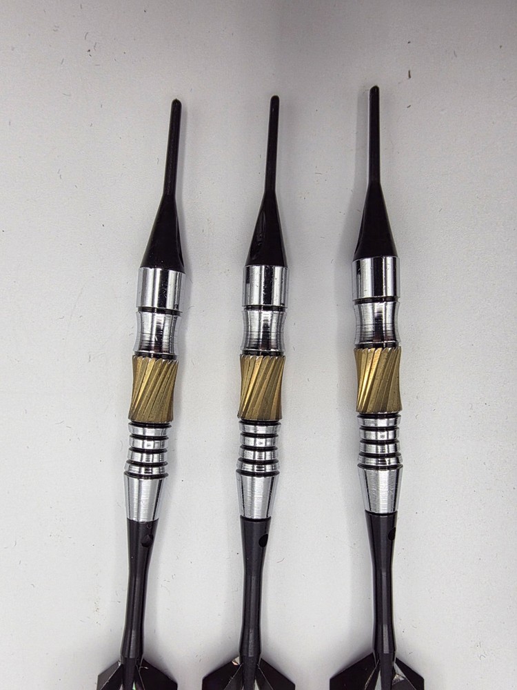 Dart World Adjustable Weight Stingray Soft Tip Darts With Case