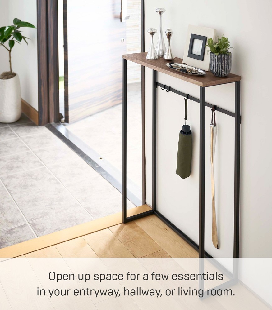 Yamazaki Home TOWER Narrow Entryway Console Table