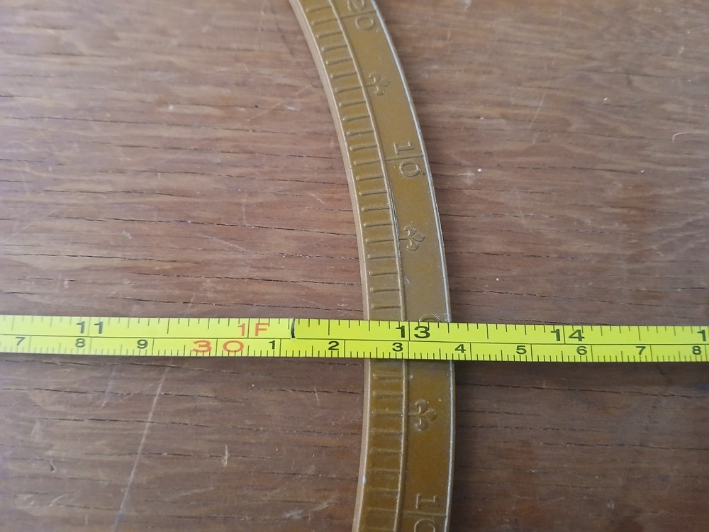 Metal Merdian Ring Replacement for Globe, Used