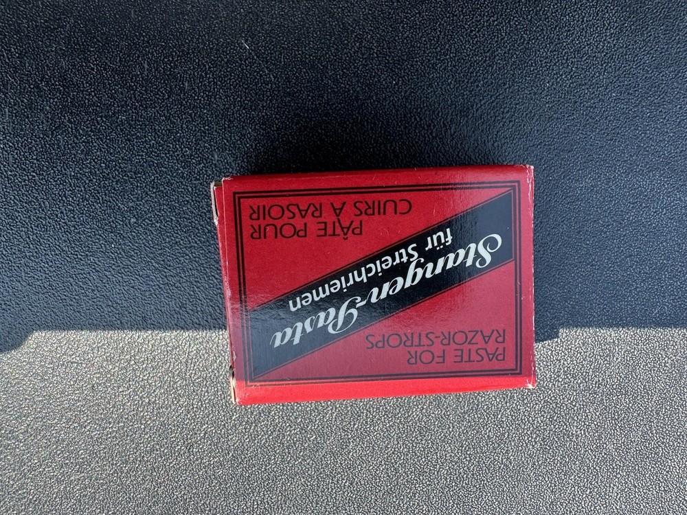 Herold - Solingen Red/Black Solid Strop Paste