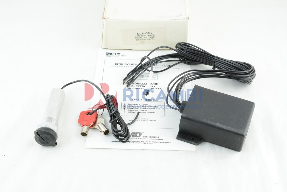 Electronic Immobilizer With Blinded Key - MD ENGINEERING DUBLOCK