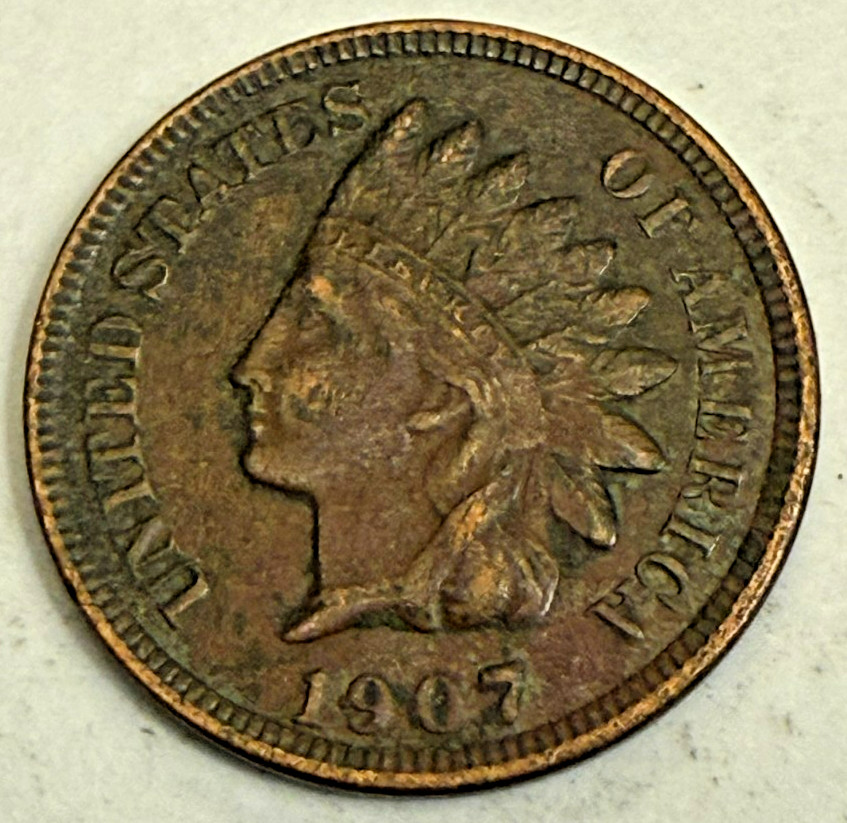 1907 Indian Head Cent