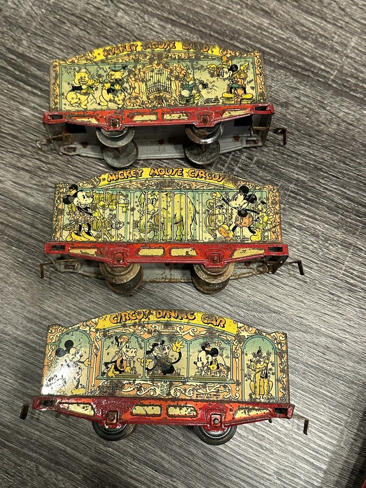 Original 1935 Lionel Mickey Mouse Disney Circus Train Set